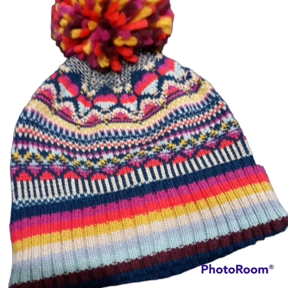 PINK Pom pom Beenie Lot 2 - Picture 4 of 5